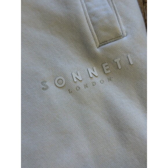 Sonneti London Joggers Adult Ivory Classic Drawstring Sweatpants Size Small - Picture 3 of 14